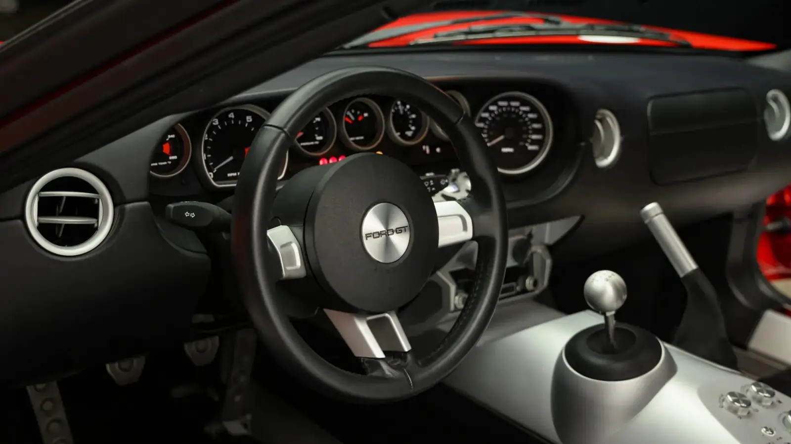 Paul Walker’s Low-Mileage 2005 Ford GT in Rare Mark IV Red