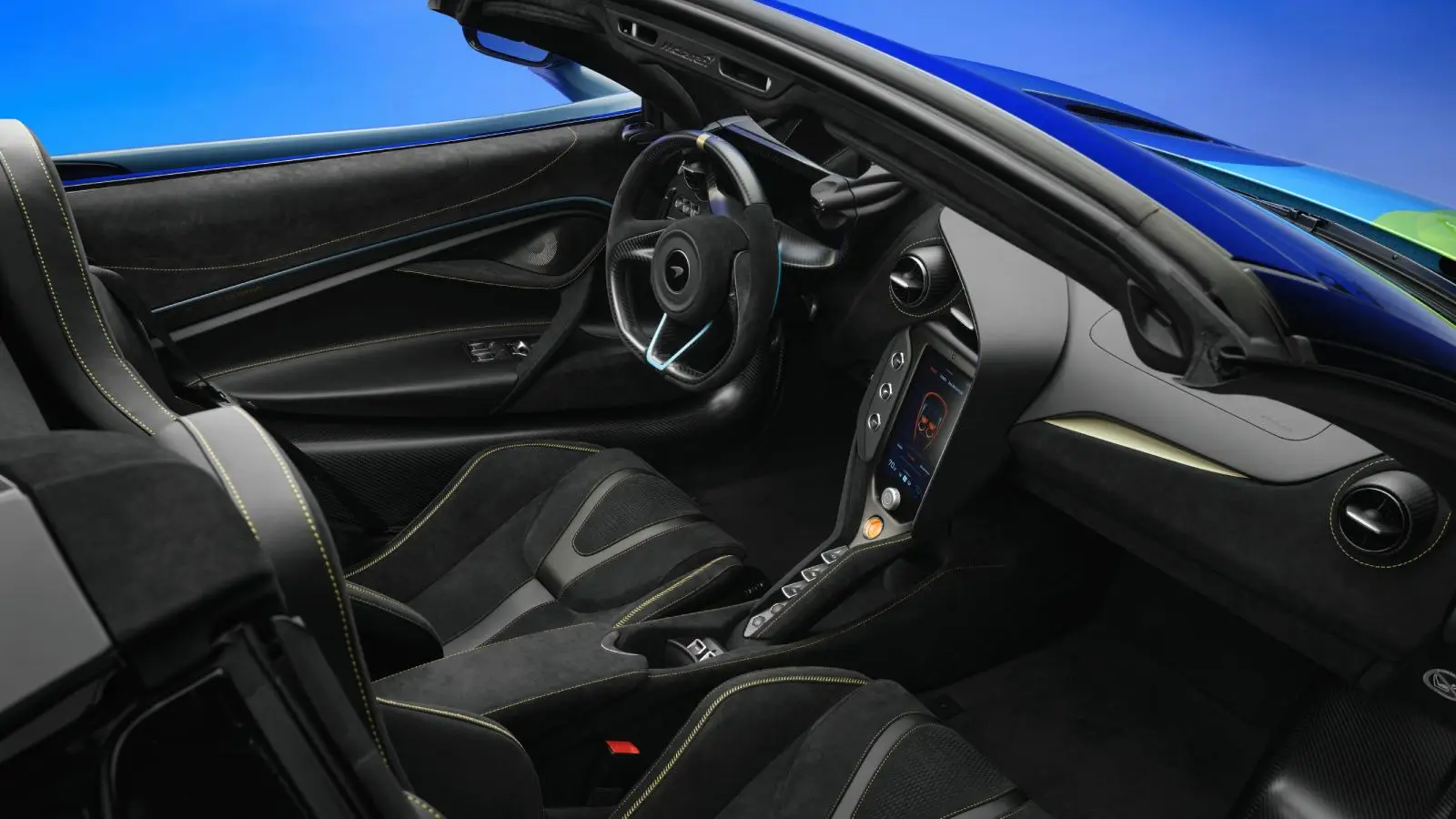 Chromology by McLaren MSO in collaboration with British abstract artist Nat Bowen