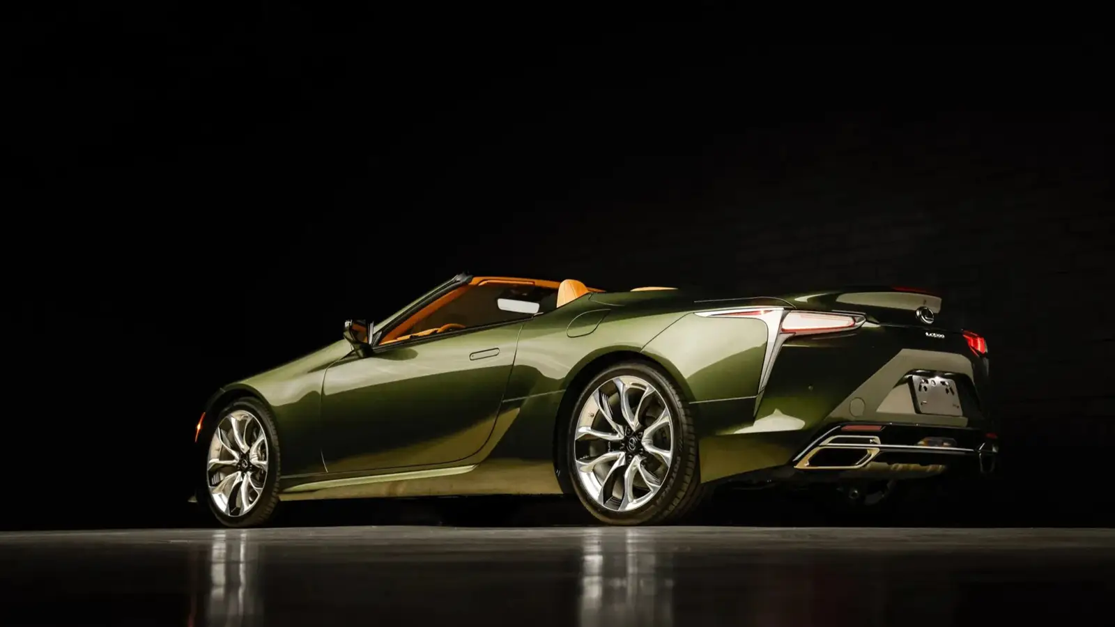 2023 Lexus LC500 Convertible With 2,900 Miles Hits BaT