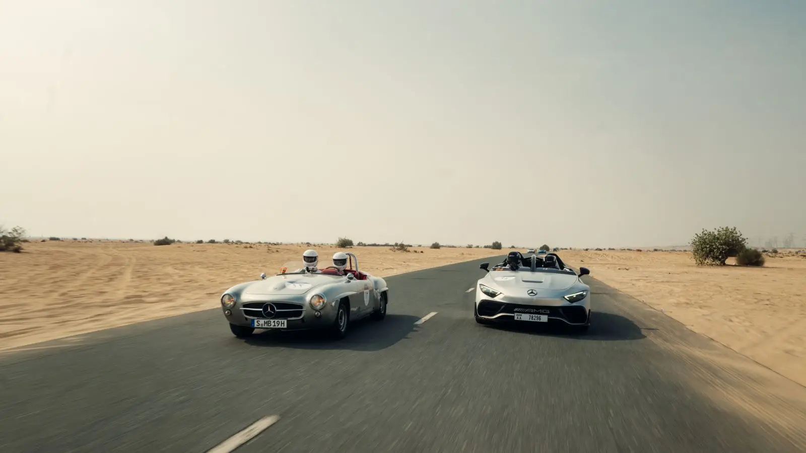 Mercedes-Benz 300 SLR debut at 1000 Miglia Experience UAE