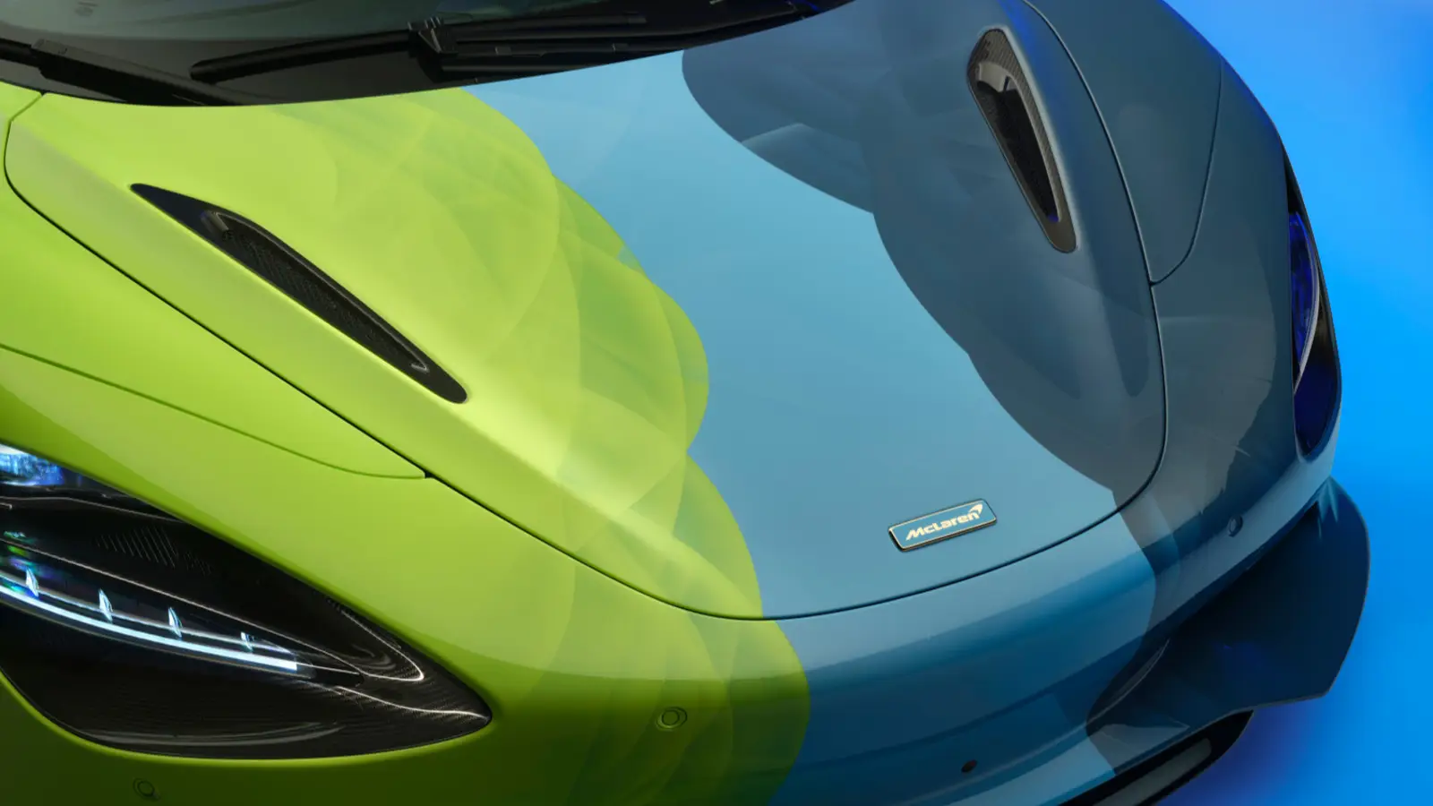 Chromology by McLaren MSO in collaboration with British abstract artist Nat Bowen