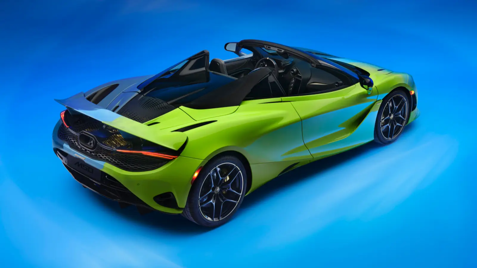 Chromology by McLaren MSO in collaboration with British abstract artist Nat Bowen