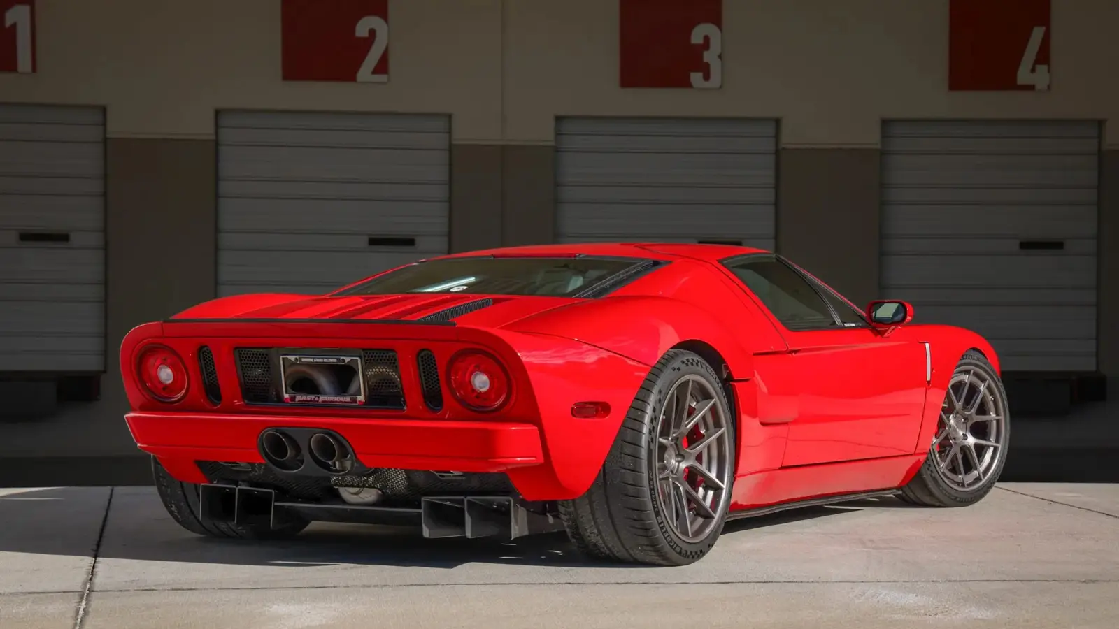 Paul Walker’s Low-Mileage 2005 Ford GT in Rare Mark IV Red