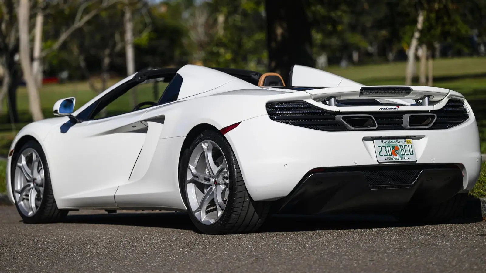 2013 McLaren 12C Spider Listed on Cars & Bids Auction
