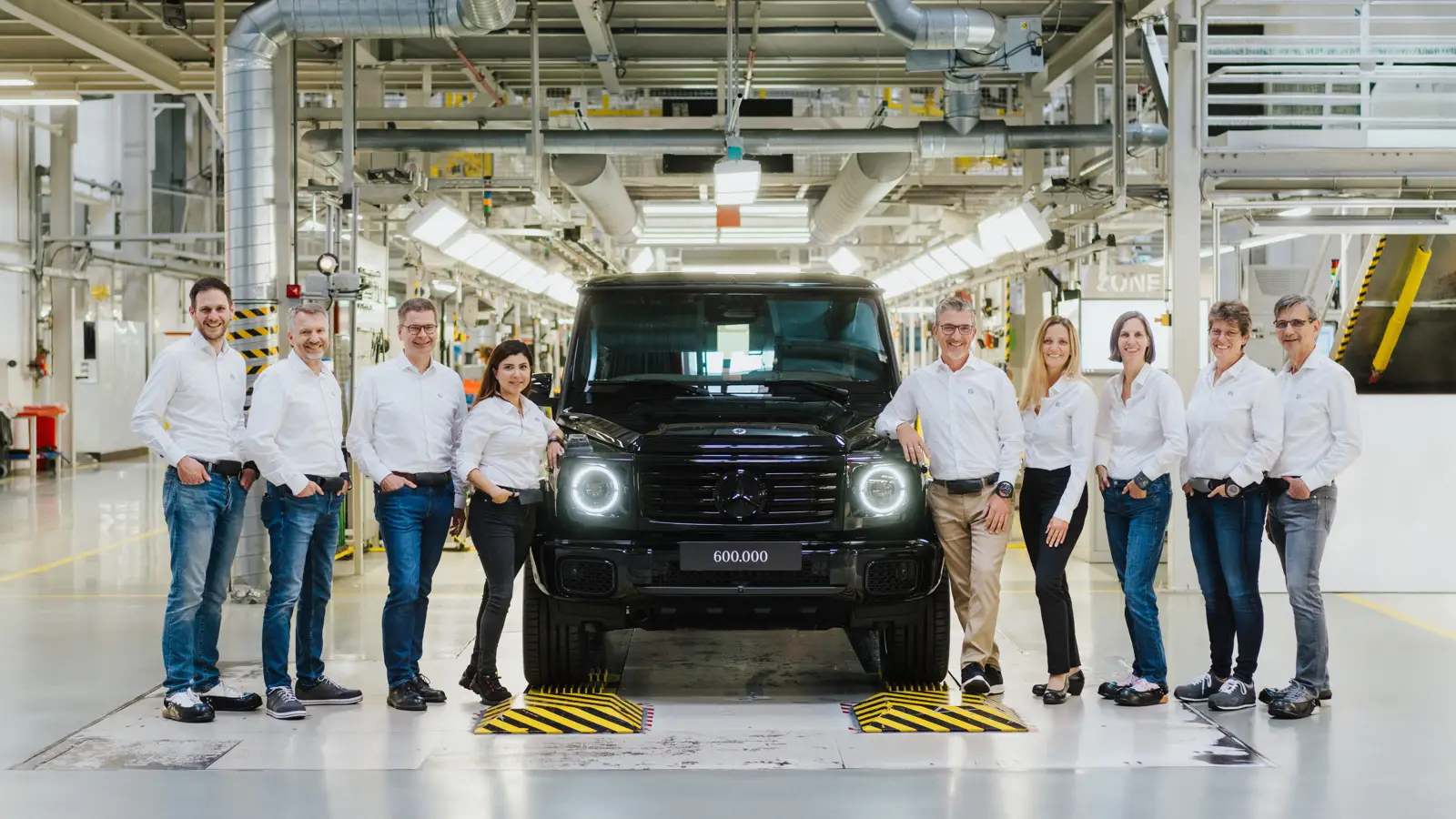 600,000th Mercedes-Benz G-Class Marks Milestone with Electric G 580