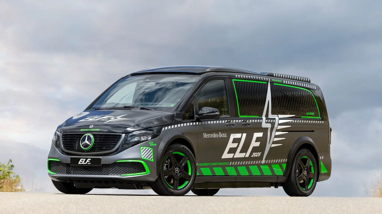 Mercedes-Benz ELF research redefines fast and bidirectional EV charging