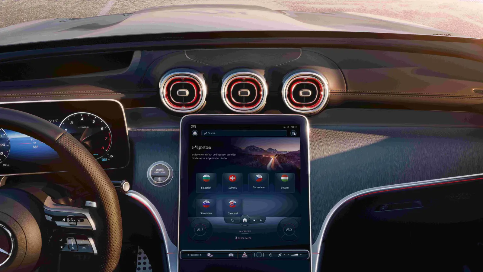 Mercedes-Benz enables in-car e-Vignette purchases for German customers