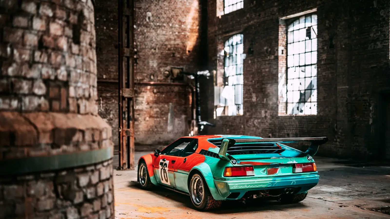Warhol’s BMW M1 Debuts at Art Dubai in 50th Anniversary Art Car Tour