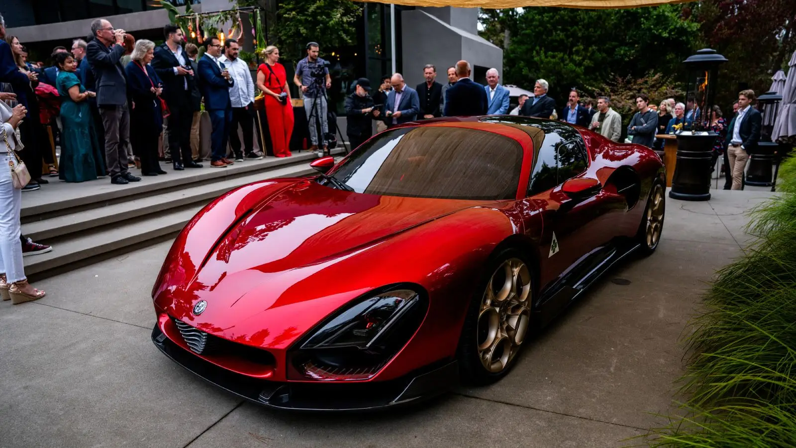 Alfa Romeo 33 Stradale debuts at Monterey Car Week 2025
