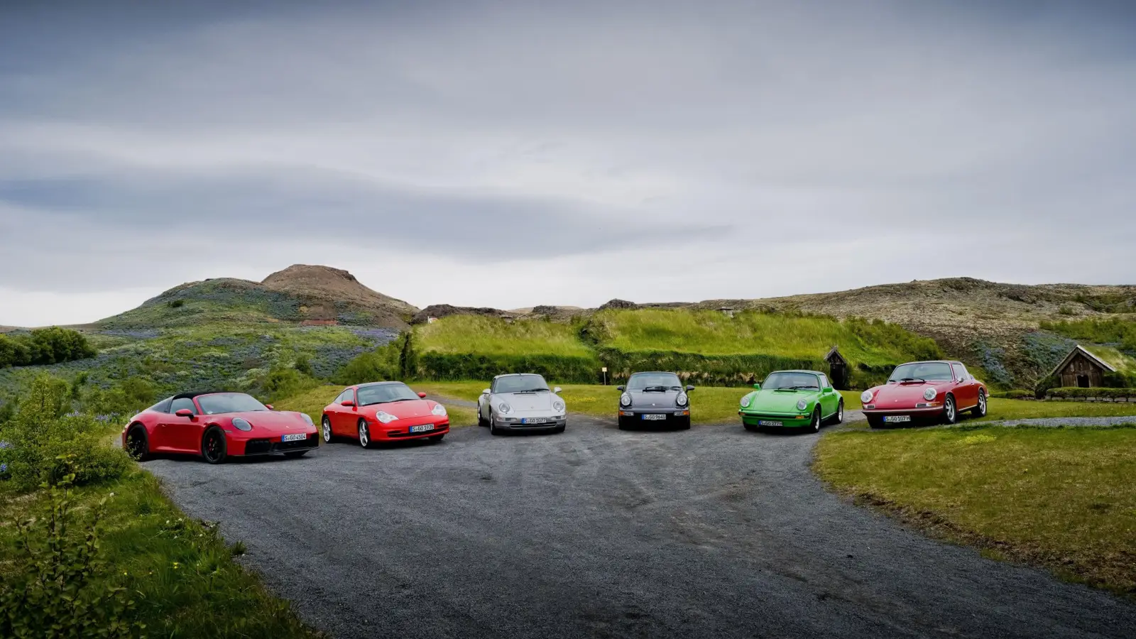 Porsche Heritage Experience in Iceland marks 60 years of 911 Targa