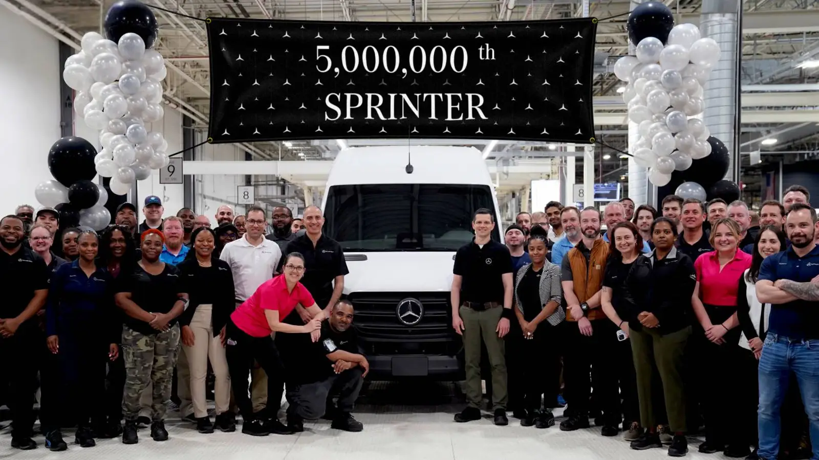 Mercedes-Benz Sprinter hits 30 years and 5 million units milestone