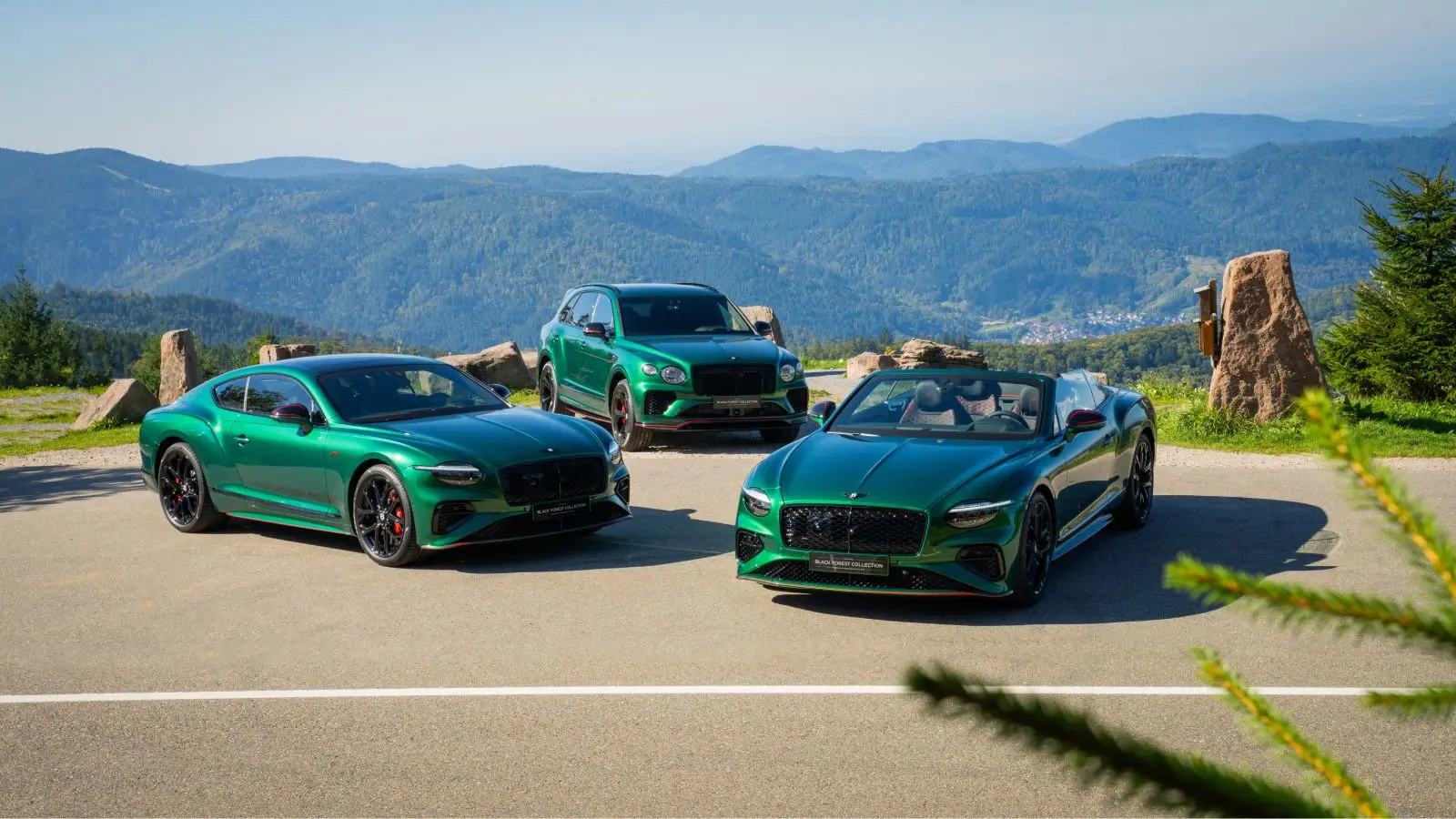 Bentley Stuttgart unveils Black Forest Collection for 15th anniversary