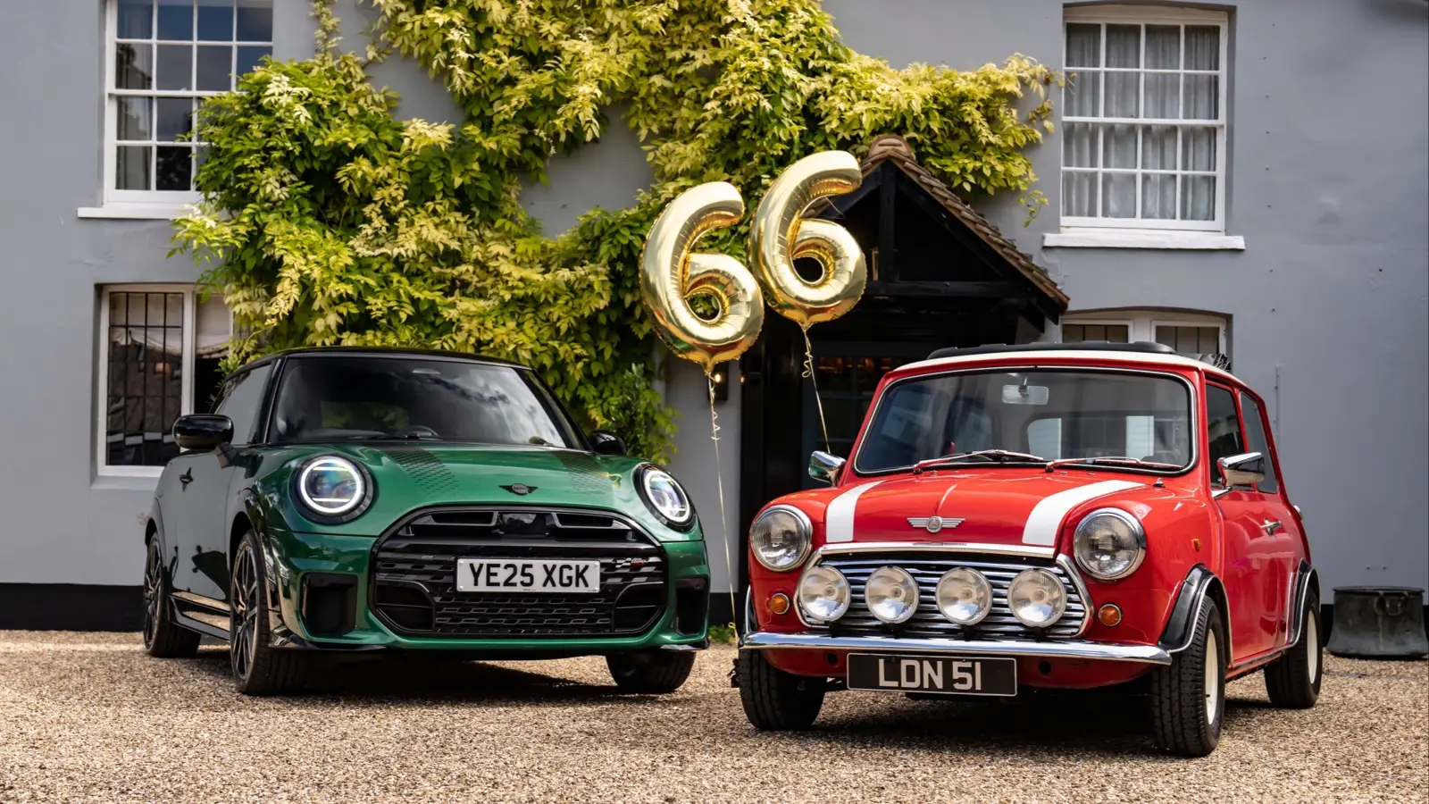 MINI celebrates 66 years: from Classic Mini to electrified future