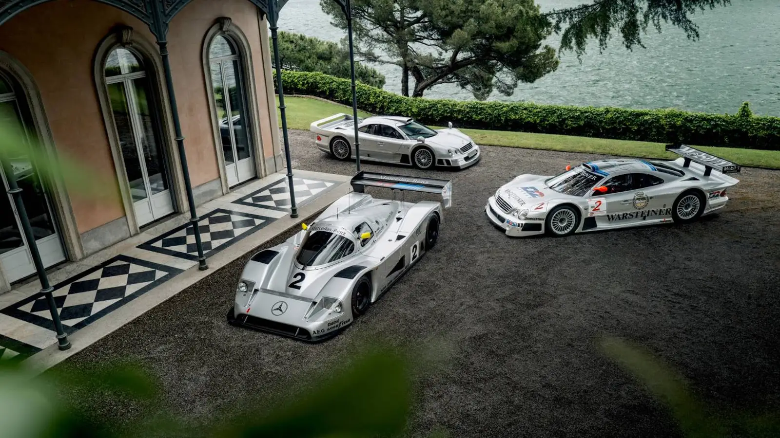 Mercedes-Benz reunites rare CLK GTR duo at FuoriConcorso 2025