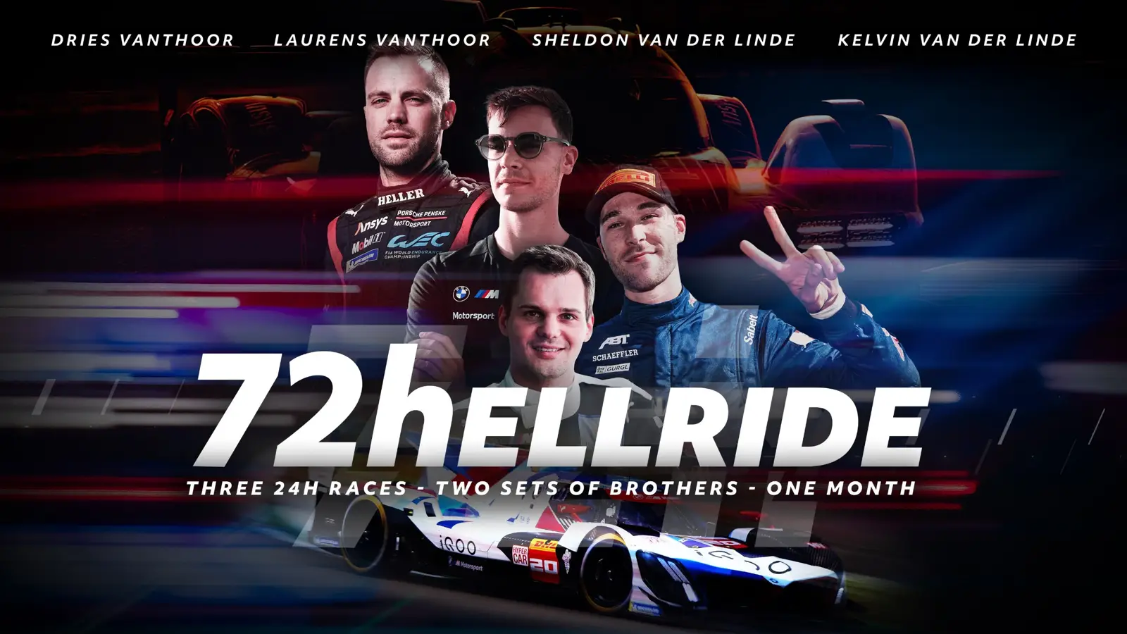 BMW M Motorsport Captures Intensity of 24h Races in '72hellride'