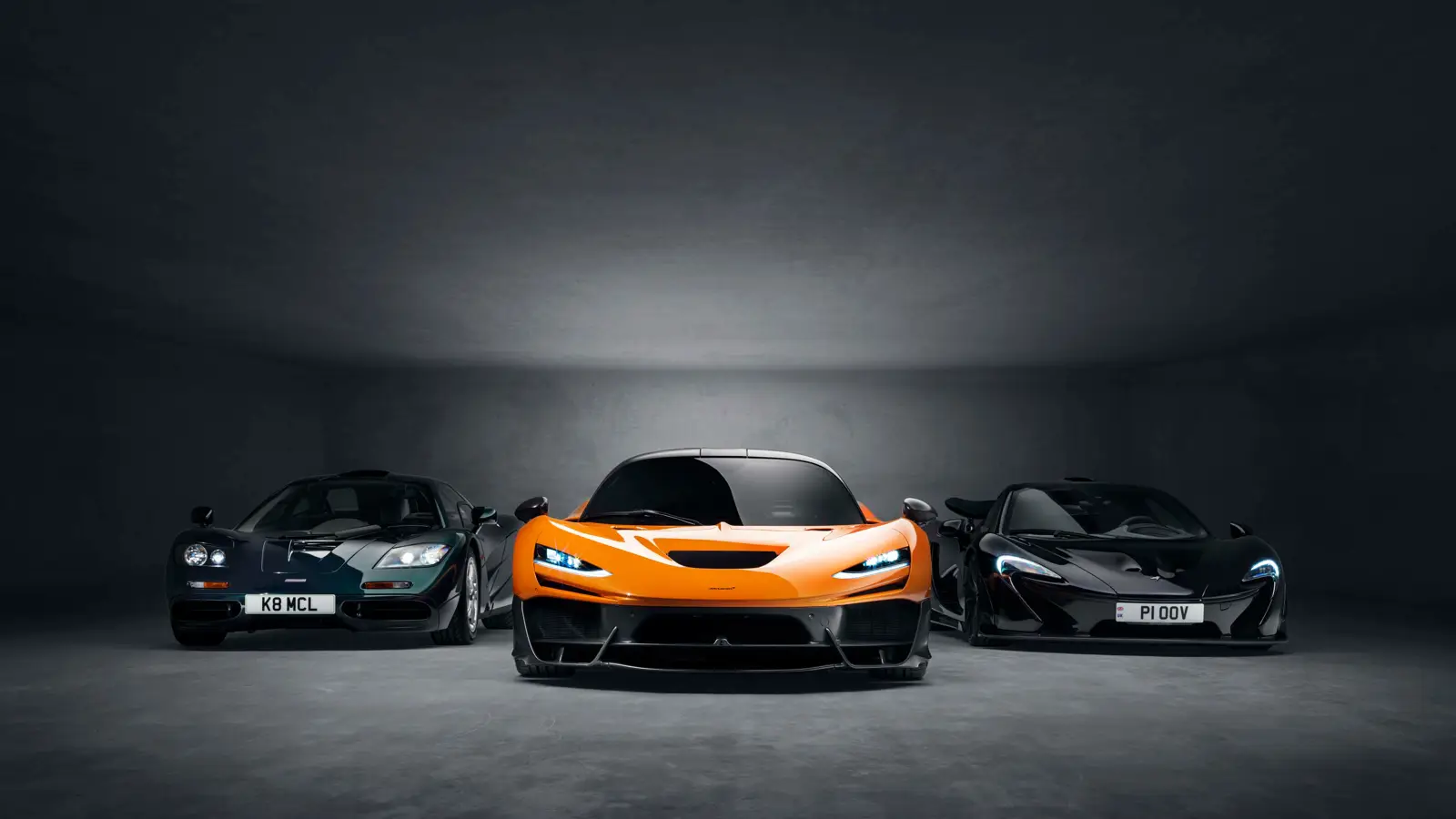 McLaren W1, F1 and P1 Shine at Goodwood 2025 Festival