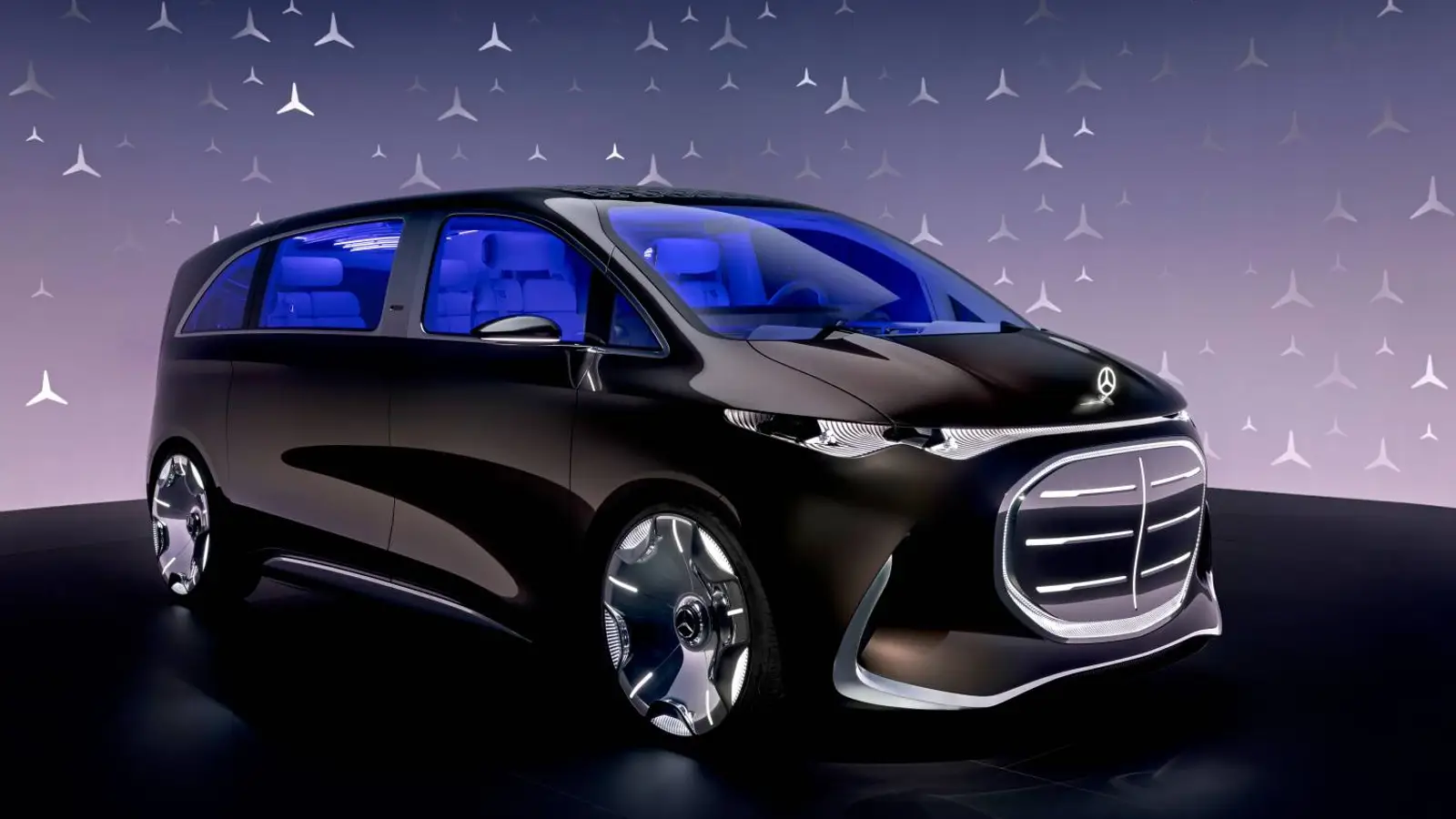 Mercedes Vision V: New Era of Ultra-Luxury Electric Minivans
