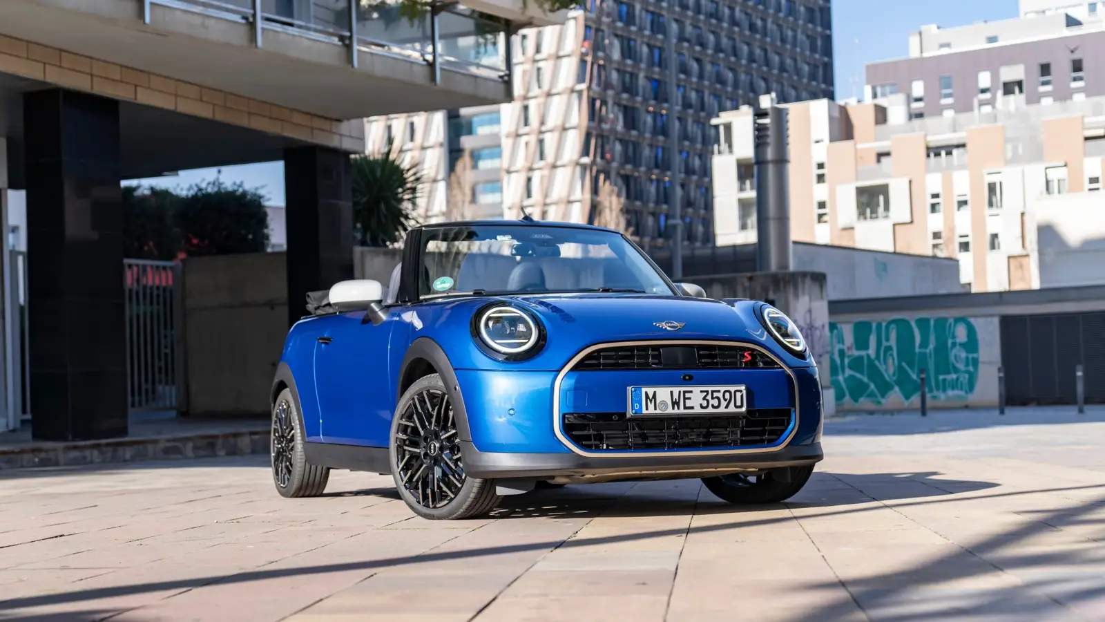 MINI Cooper Convertible S blends open-air fun with smart tech