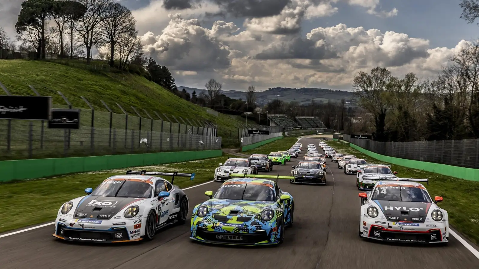 Porsche Carrera Cup Germany debuts 2025 season with full grid, synthetic fuel