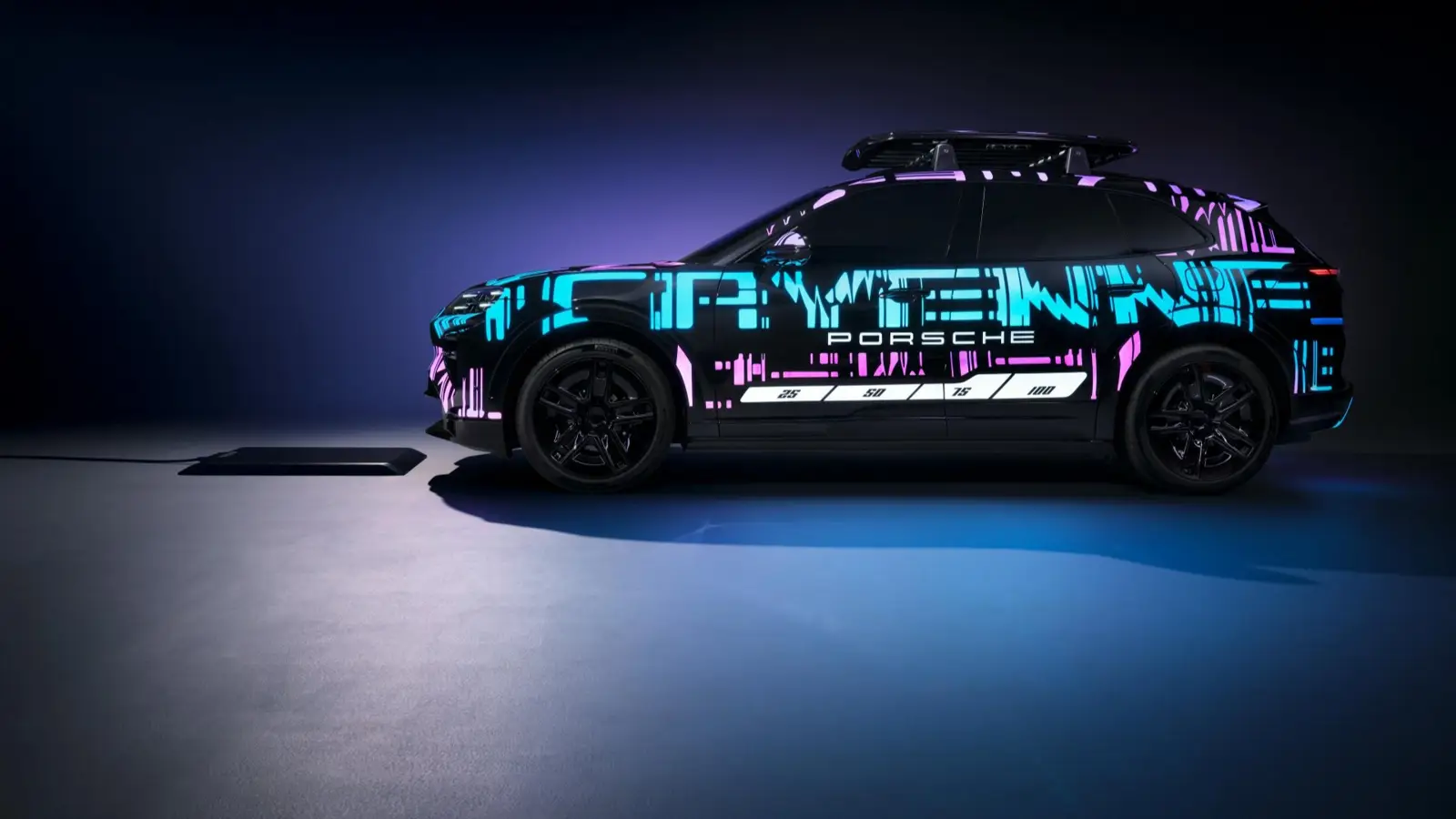 Porsche Wireless Charging: inductive 11 kW system for Cayenne Electric