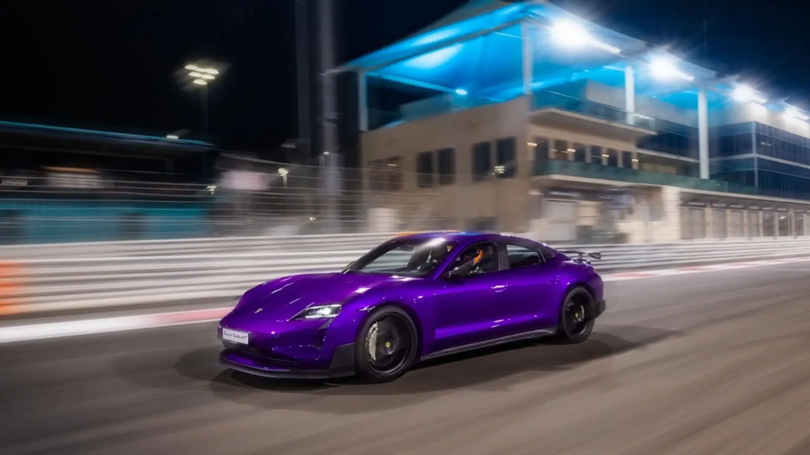 Taycan Turbo GT sets new electric lap records in US and UAE