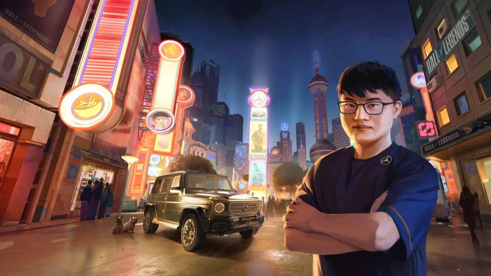 Mercedes-Benz presents Uzi with custom electric G-Class