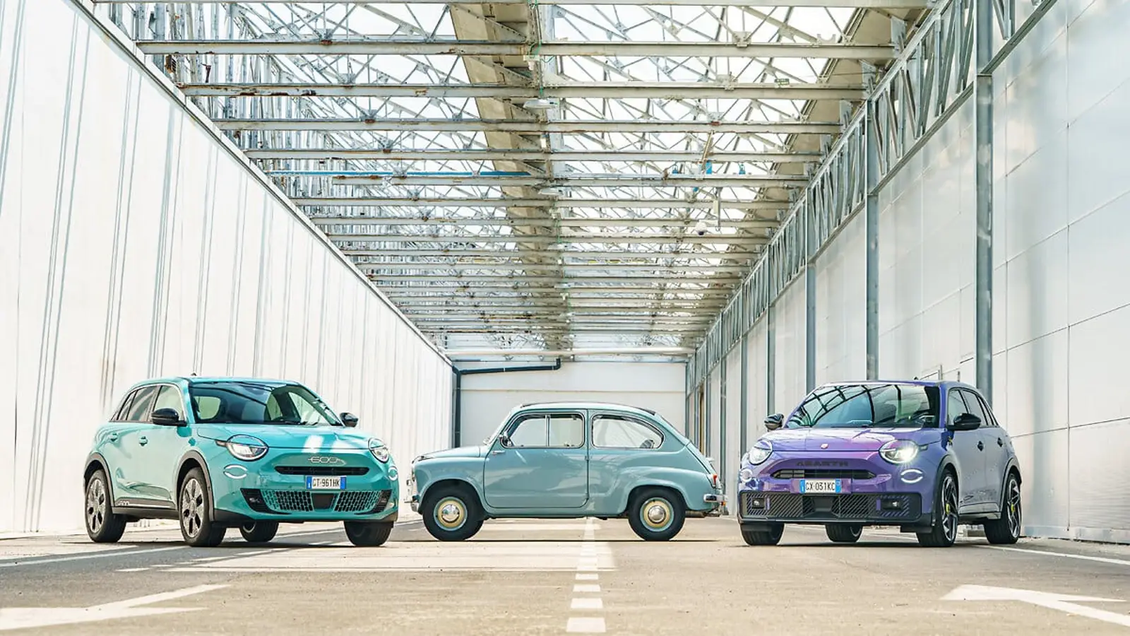 Fiat 600 turns 70: joins 1000 Miglia with hybrid and electric icons