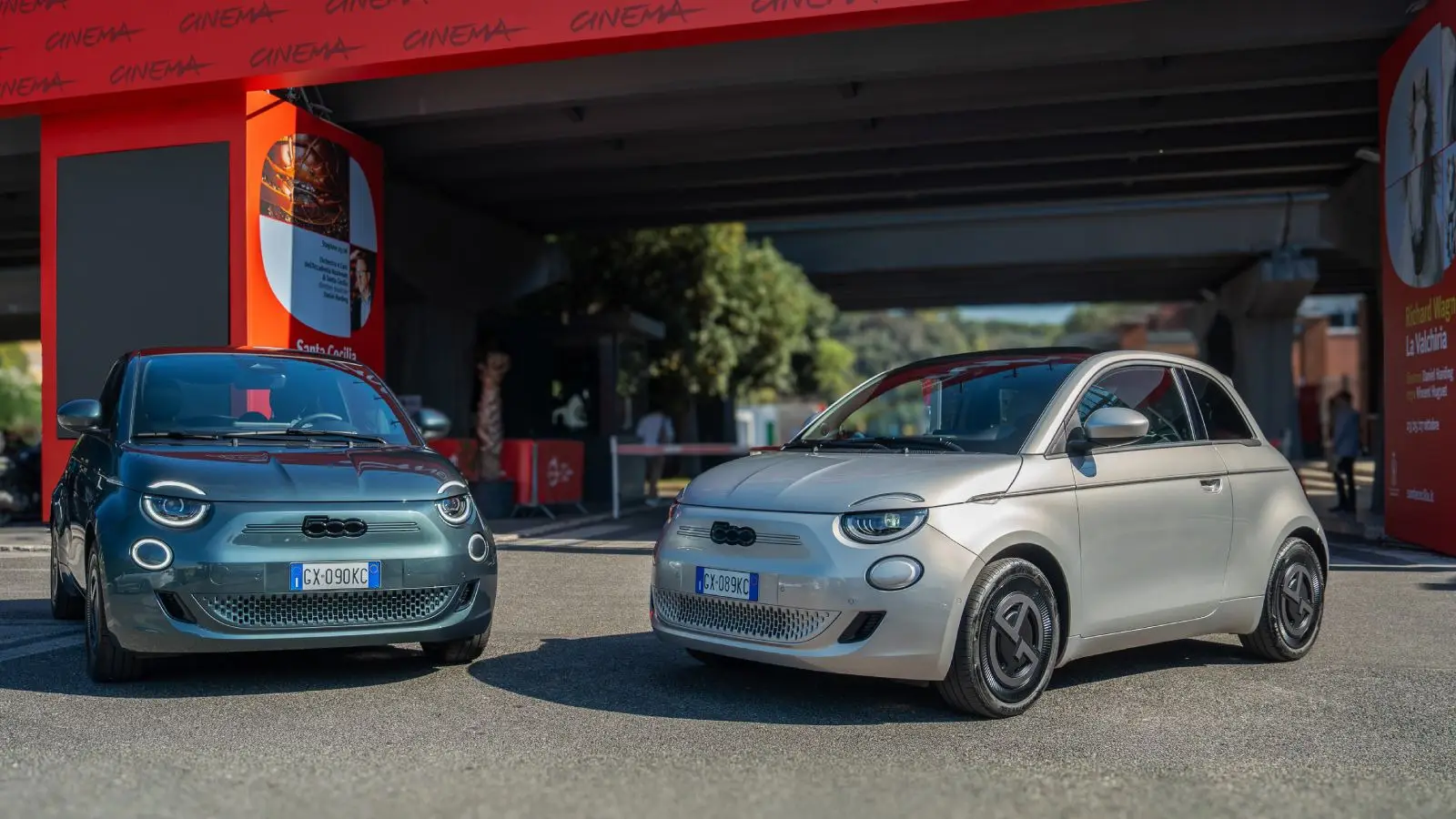 FIAT 500e Giorgio Armani Edition Shines at Rome Film Fest